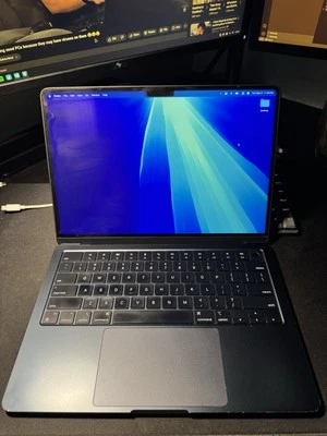 M2 MacBook Air 8GB RAM, 256GB SSD, Midnight - Image 1 of 4