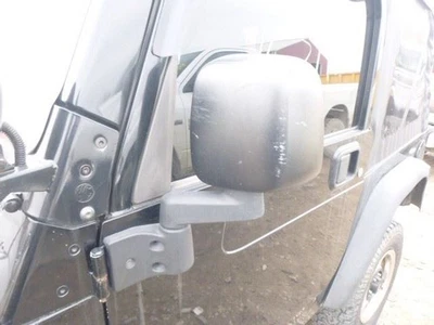 Jeep Wrangler 2004 Left Door Mirror Black 55395061AC Foto 1 de 4