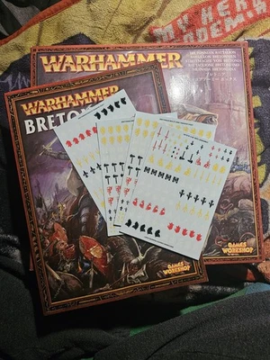 Warhammer Bretonnia  Complete  Set W/ codex  book ( open too offers) - Image 1 of 3