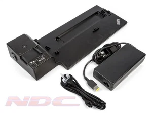 Station d'accueil/station d'accueil Lenovo 40AJ ThinkPad Ultra + 135 W bloc d'alimentation 40Aj0135Uk *aucune clé* - Photo 1/3
