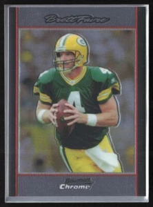 Brett Favre 2007 Bowman Chrome Football Card #BC116 Packers - Bild 1 von 3