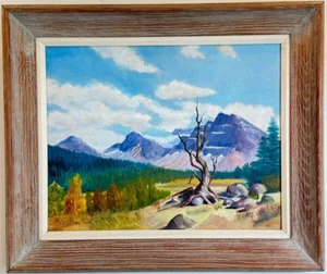 Pearl Bray Young (American, 1899-1970) Landscape Painting - Picture 1 of 4