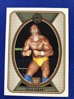 2022 #144 Hulk Hogan Panini Chronicles Legacy WWE Legend Bronze - Image 1 of 2