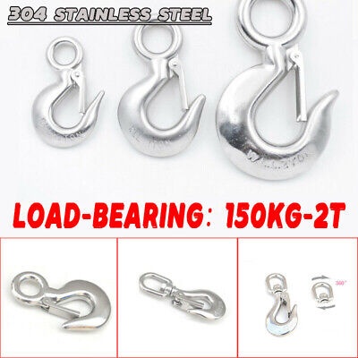 Stainless Steel Rotating Grappling Hook Safety Hook Safe Load-bearing 150KG-2T • 5.03£