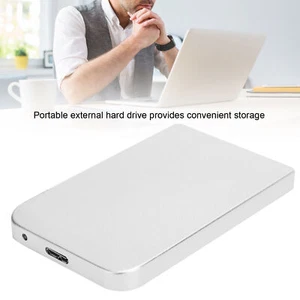 Hard Drive USB3.0 Storage 2.5in Mobile External Disk Computer Laptop Supplie XXL - Picture 1 of 27