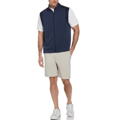 Grand Slam Full Zip Ottoman Golf Vest NWT Size Large Peacoat Blue - Image 1 of 4