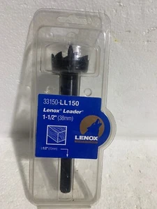 Lenox 1 1/2” Self Feed Bit, 1-1/2-Inch. Part No. 33150-LL150. 1/2” Shaft. - Picture 1 of 2