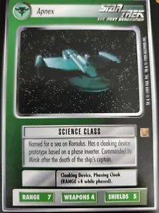 Star Trek CCG Reglas de Adquisición Individuales NIVEL SUPERIOR Selecciona Elige Tu Tarjeta - Imagen 1 de 25