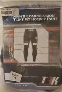 Herren Jugend Kompression Tight Fit Hockey Hose - Bild 1 von 3