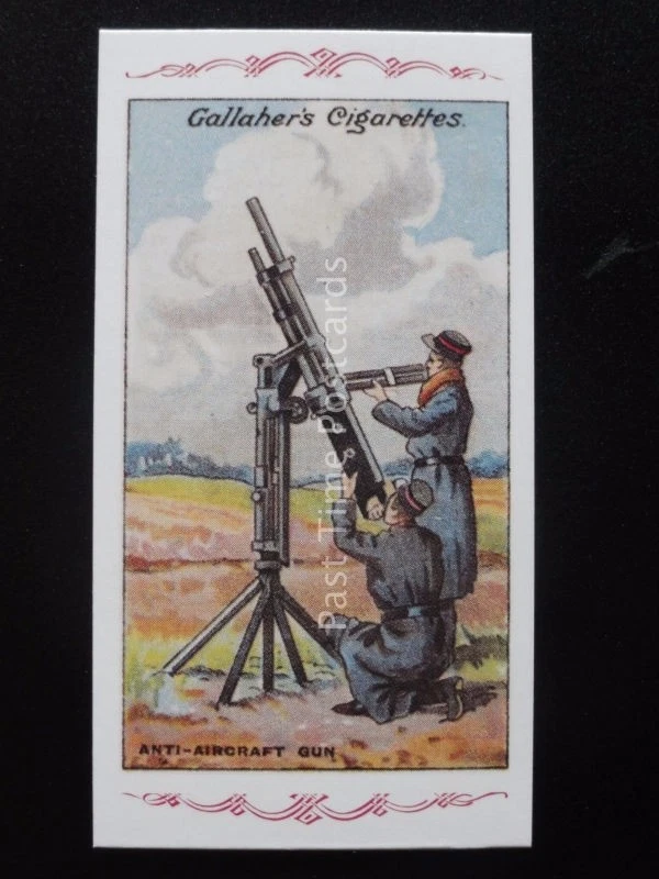 No.87 ANTI AIRCRAFT GUN The Great War Series REPRO of Gallaher 1915 - Image 1 of 1
