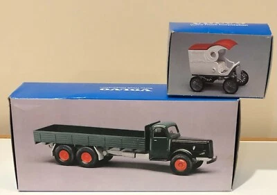 Lot of 2 Conrad 1949 Volvo Truck 1902 White Delivery Van 1:43 Rare Vintage! - Image 1 of 4
