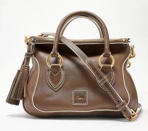 Borsa a mano piccola Dooney & Bourke fiorentina in pelle elefante nuova - Foto 1 di 2