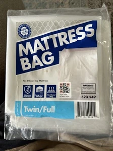 Pratt All-Purpose Mattress Protection Bag 91 in. x 54 in. x 14 in. Twin/Full Fit - Picture 1 of 4