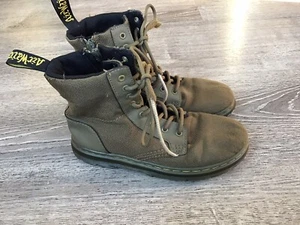 Dr. Martens Youth Size 3 COMBS Junior Tough Poly Green Boots Kids Boys Boot - Picture 1 of 11