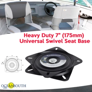 Oceansouth Heavy Duty Universal Swivel Seat Base 7″ (175mm) - Picture 1 of 1