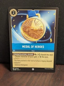 Lorcana NM Shimmering Skies Common Medal of Heroes 165/204 Non Foil - Picture 1 of 1