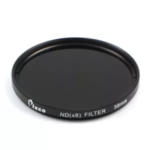 Pro 58mm 58 Neutral Density ND8 Filter For Canon Nikon Camera - Picture 1 of 6