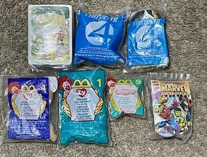 1996-2005 Walt Disney Happy Meal Burger King KFC Toys Lot of 7 New Sealed Ty - Picture 1 of 10