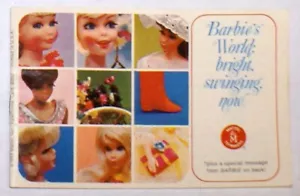 Vintage Mattel Barbie's World: Bright, Swinginging Now! Modeheft 1968 - Bild 1 von 1