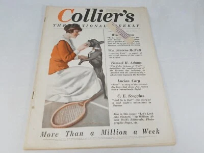 Collier's The National Weekly Magazine Vintage Ads June 7 1919 - Image 1 of 4