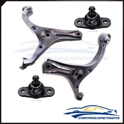 Kit de brazos de control inferiores delanteros y rótulas aptos para Kia Rio 2006-2011 (4 piezas) Foto 1 de 4