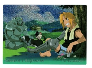 SP15 special trading Card Fullmetal Alchemist anime Edward Elric Alphonse Elric - Picture 1 of 3