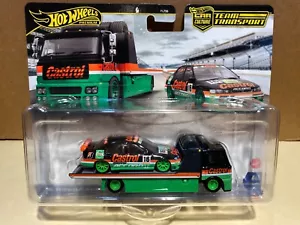 Honda Accord 1996 Hot Wheels Team Transport y Fleet Street Castrol 1/64 - Imagen 1 de 4
