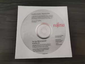 * Windows 10 Pro 64 bits * 2015 - Sistema operativo Fujitsu - DVD de recuperación * Sin llave * - Imagen 1 de 3