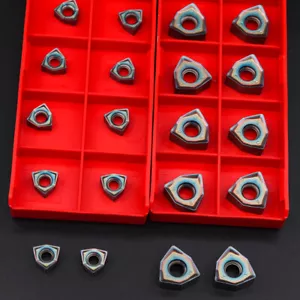 WNMU060408 WNMU080608 Multicolour Carbide Inserts Fast Feed High Quality WNMU 04 - Picture 1 of 6