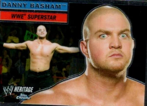 Tarjeta de lucha libre Topps Heritage 2006 cromada #15 de Danny Basham - Imagen 1 de 2