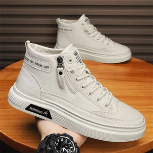 Herren Turnschuhe High-Top-Sneaker Sportschuhe Freizeitschuhe Boots Schuhe DE - Bild 1 von 10
