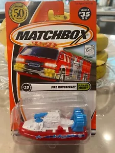 Matchbox 50 Years Ultimate Rescue Fire Hovercraft #35 - Picture 1 of 1