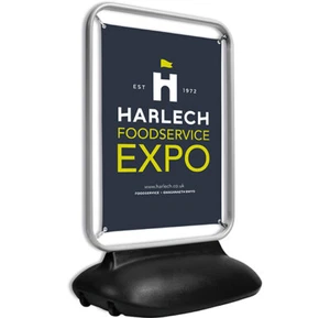 Forecourt Signs -Sentinel Banner  Custom Print To Your Design  Large Format Sign - Picture 1 of 8