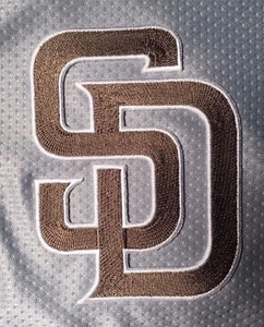 padres patch sd patch MLB Official San Diego Padres SD Patch sd padres 4" tall - Picture 1 of 4