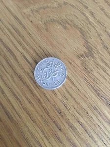 1952 George VI sixpence coin - Picture 1 of 2