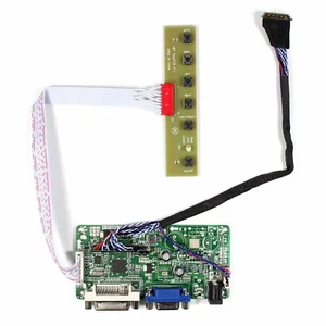 DVI VGA LCD Controller Board For 17.3" LP173WD1 B173RW01 1600X900 LCD Screen - Picture 1 of 4
