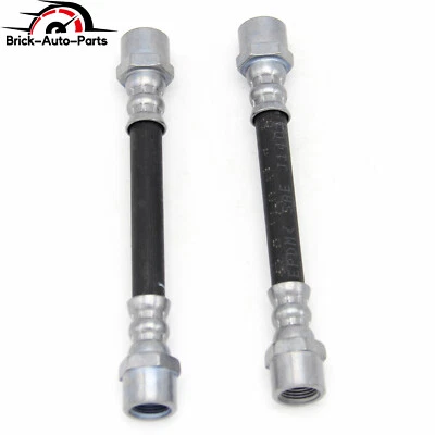 2x Manguera hidráulica de freno para BMW E39 525i 528i 530i 540i M5 trasera izquierda y derecha interior EE. UU. Foto 1 de 4
