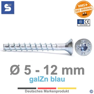 Tornillos de hormigón HECO MULTI-MONTI-plus F - cabeza avellanada Torx | MMS+ F | anclaje de tornillo - Imagen 1 de 6