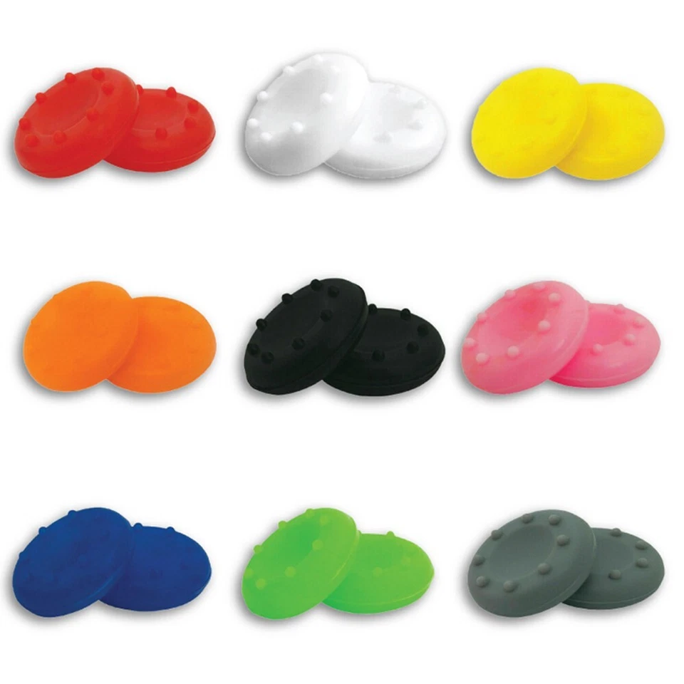 2 x Concave Controller Thumb Stick Grips Cover for Xbox Series X S One PS4 PS5 - Image 1 of 4