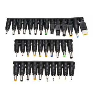 34 Puntas Cabezales Adaptador Universal AC DC Fuente de Alimentación Cargador Multi Laptop Notebook - Imagen 1 de 5