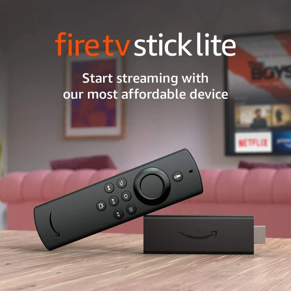 AMAZON Fire TV Stick Lite with Alexa Voice Remote Lite (no TV controls) | 2020