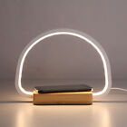Lampa dotykowa LED USB - 24 cm - lampa dekoracyjna stołu ściemnialna funkcja ładowania indukcyjnego