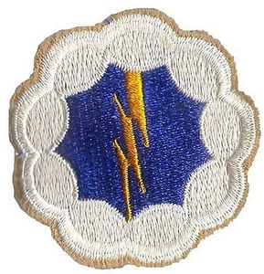 PARCHE UNIDAD 9ª DIVISIÓN AEROTRANSPORTADA EJÉRCITO DE ESTADOS UNIDOS SEGUNDA GUERRA MUNDIAL (REPRODUCCIÓN) - Imagen 1 de 1