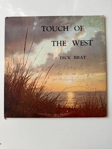 Touch Of The West Dick Bray LP Autographed Hyland Records FR 3805 VG+ Signed - Picture 1 of 8