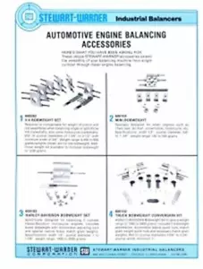 Stewart Warner Engine Accesories Flier - Picture 1 of 1