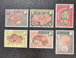 Singapur Chinesisches Neujahr Briefmarken (6) - postfrisch - Bild 1 von 1