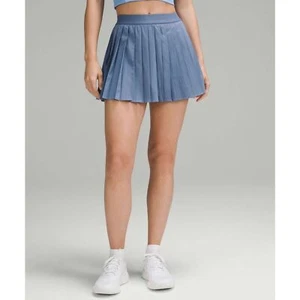 Lululemon High-Rise Pleated Tennis Skirt Oasis Blue Size 6 New with tag NWT - Picture 1 of 10