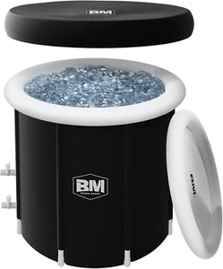 BEYOND MARINA Ice Bath Tub Cold Plunge - 2 Valves, XL Ice Plunge Tub for Athlete - Picture 1 of 5
