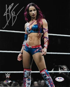 Sasha Banks WWE Diva Legit Boss Signed Autograph 8x10 Photo #16 w/ PSA COA - Picture 1 of 2