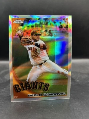 2010 Topps Chrome #62 Pablo Sandoval Refractors - Image 1 of 2